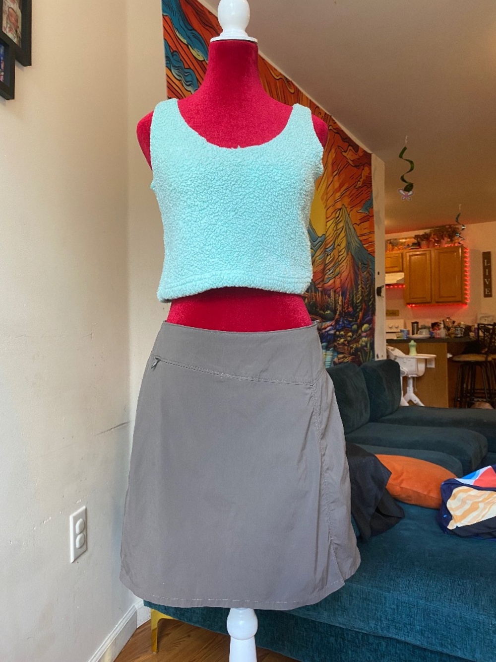 Patagonia women's gray athletic skort